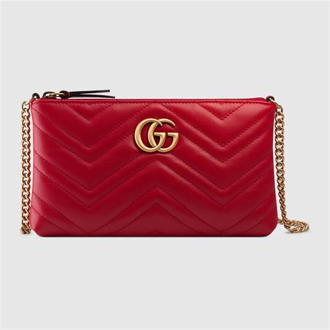 gucci marmont mini wallet bag on chain|Gucci wallet on chain review.